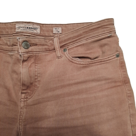 LUCKY BRAND Skinny Jeans Pink Women's Plus Size 14 - Picture 6 of 13